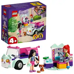 Walmart LEGO Friends Cat Grooming Car 41439 Building Toy Collectible Toy That Makes a Great Gift (60 pieces) offer