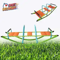 Walmart GUTALOR High-Quality Kids Seesaw with Plastic Seats - Playground Equipment for Children Ages 3+ offer