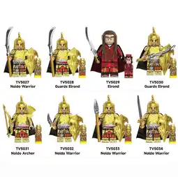 Walmart The Lord of the Rings Custom Building Block Minifigures X 8 Set B offer