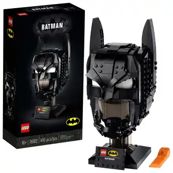 Walmart LEGO DC Batman: Batman Cowl 76182 Collectible Building Toy for Adults (410 Pieces) offer