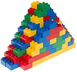 Walmart Strictly Briks Big Briks Brick Construction Set - 108 Pieces - Blue, Green, Red, Yellow offer