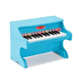 Walmart Melissa & Doug Learn-to-Play Piano With 25 Keys and Color-Coded Songbook - Blue offer