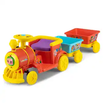 Walmart CoComelon Choo Choo Train 6V Ride-On Toddler Toy up to 44 lbs offer