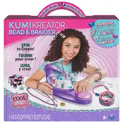 Walmart Cool Maker KumiKreator Bead & Braider Necklace and Bracelet Making Kit offer