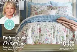 JC Penney Gretchen Floral Full/Queen Comforter Set offer