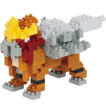 Walmart Pokemon Entei Nanoblock Constructible Figure offer