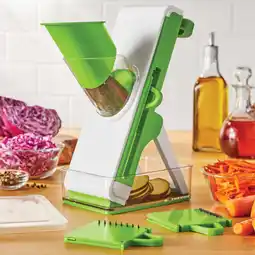 Walmart Mainstays 8PC Safe Multi-Function Mandoline Slicer offer