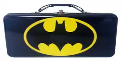 Walmart Batman Tote Tin Box with Handle offer