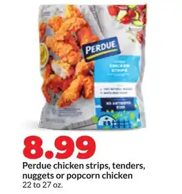 Hy-Vee Perdue chicken strips, tenders, nuggets or popcorn chicken offer