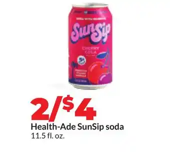 Hy-Vee Health-Ade SunSip soda offer