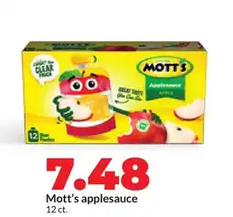 Hy-Vee Mott's applesauce offer