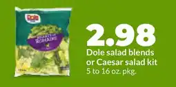 Hy-Vee Dole salad blends or Caesar salad kit offer