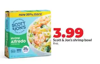 Hy-Vee Scott & Jon's shrimp bowl offer