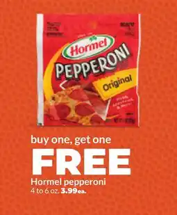 Hy-Vee Hormel pepperoni offer