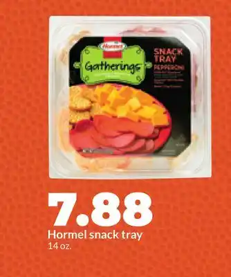 Hy-Vee Hormel snack tray offer