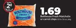 Hy-Vee Bolthouse Fresh Matchstix or carrot chips offer