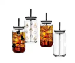 Walmart Way To Celebrate 20oz Mixed Can Glass, 4PK Set offer