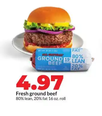 Hy-Vee Fresh ground beef offer