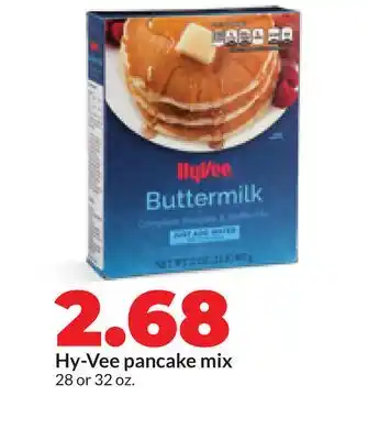 Hy-Vee Hy-Vee pancake mix offer