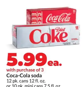 Hy-Vee Coca-Cola soda offer