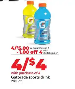 Hy-Vee Gatorade sports drink offer