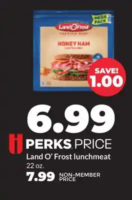 Hy-Vee Land O'Frost lunchmeat offer