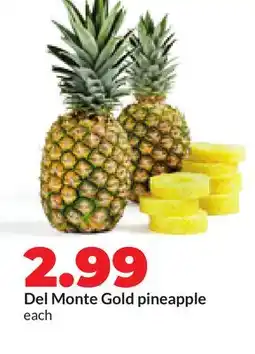 Hy-Vee Del Monte Gold pineapple offer