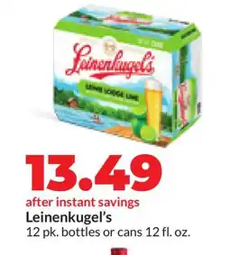 Hy-Vee Leinenkugel's offer