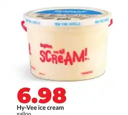 Hy-Vee Hy-Vee ice cream offer