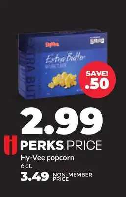 Hy-Vee Hy-Vee popcorn offer