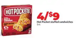 Hy-Vee Hot Pocket stuffed sandwiches offer