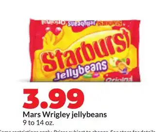 Hy-Vee Mars Wrigley jellybeans offer