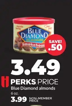 Hy-Vee Blue Diamond almonds offer