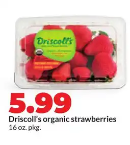 Hy-Vee Driscoll's organic strawberries offer