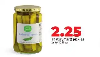 Hy-Vee That's Smart! pickles offer