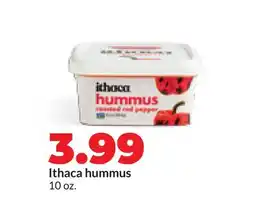 Hy-Vee Ithaca hummus offer