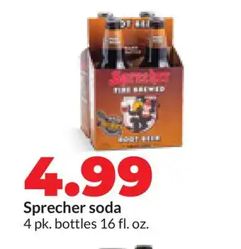 Hy-Vee Sprecher soda offer