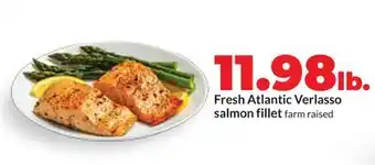 Hy-Vee Fresh Atlantic Verlasso salmon fillet offer