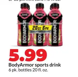 Hy-Vee BodyArmor sports drink offer