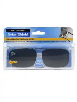 Walmart Solar Shield Dioptics Unisex Rectangle Fashion Sunglasses Gunmetal offer