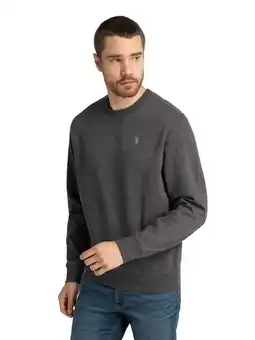 Walmart U.S. Polo Assn. Men's Crewneck Fleece Sweatshirt offer