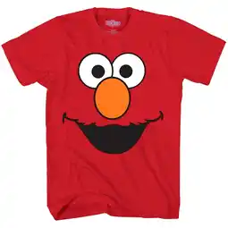 Walmart Sesame Street Elmo Face Adult T-Shirt offer