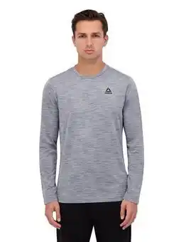 Walmart Reebok Mens and Big Mens Stride Performance Long Sleeve Top, Sizes S-3XL offer