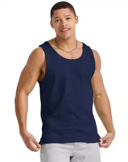 Walmart Hanes Men's & Big Men's Active Tri-Blend Originals Tank Top, Sizes S-2XL offer