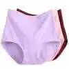 Walmart zbxnLI 3 Pack Leakproof Underwear Womens Plus Size Cotton Panties High Waist Comfy Briefs offer