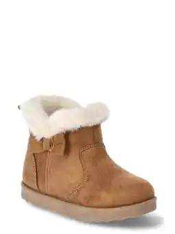 Walmart Wonder Nation Baby Girl Faux Suede Boots offer