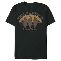 Walmart Men's Yellowstone Riders Of Dutton Ranch Silhouette Graphic T-Shirt offer