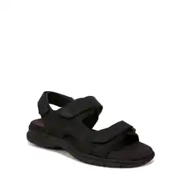 Walmart Dr. Scholl's Mens Granger Ankle Strap Sandal Black 10 M offer