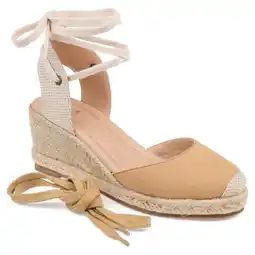 Walmart Journee Womens Monte Tru Comfort Foam Wedge Heel Espadrille Sandals offer