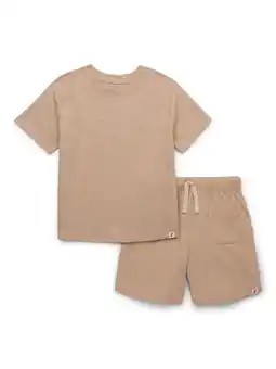 Walmart easy-peasy Toddler Boys Short Sleeve Tee & Shorts Outfit Set, 2-Piece, Sizes 18M-5T offer